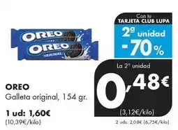 Supermercados Lupa Oreo - galleta original oferta