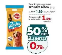 Supermercados Lupa Pedigree - biscrok alimento para perros oferta