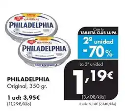 Supermercados Lupa Philadelphia - original oferta