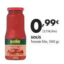 Supermercados Lupa Solís - tomate frito oferta