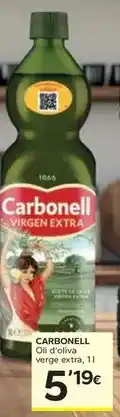 Caprabo Carbonell - oli d'oliva verge extra oferta