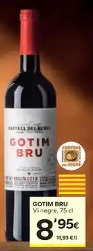 Caprabo Gotim bru - vi negre oferta
