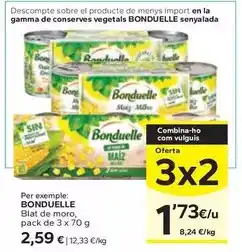 Caprabo Bonduelle - blat de moro oferta