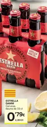 Caprabo Estrella damm - cervesa oferta