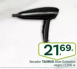 Supermercados Dani Taurus - secador alize evolution negro oferta