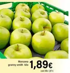 Cash Ifa Manzana granny smith oferta