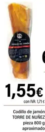 Cash Ifa TORRE DE NUÑEZ Codillo de jamón pieza aproximado oferta