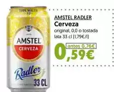 Hiper Usera Amstel - radler cerveza oferta