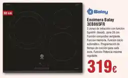 FROIZ Balay - encimera 3eb865fr oferta