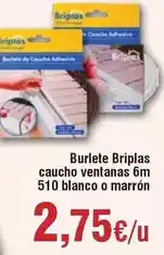 FROIZ Blanco - burlete briplas caucho ventanas 6m 510 o marron oferta