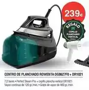 Milar Rowenta - centro de planchado dg8627f0 + dr1021 oferta
