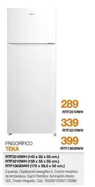 Expert Teka - frigorífico oferta