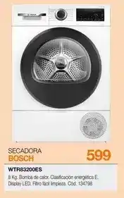 Expert Bosch - secadora wtr83200es oferta