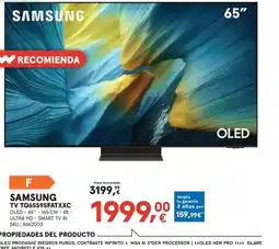 Worten SAMSUNG Tv tq65595fatxxc oferta
