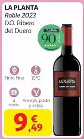 Alcampo La planta - roble 2023 d.o. ribera del duero oferta