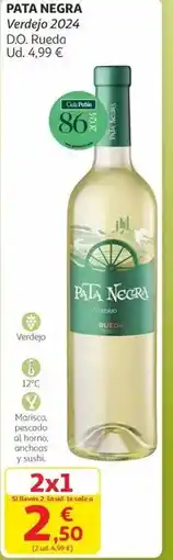 Alcampo Pata negra - verdão 2024 do rueda di vina oferta