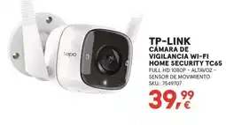 Worten TP-LINK Cámara de vigilancia wi-fi home security tc65 oferta