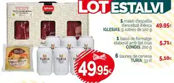 Condis Turia - 1 maleti despatlla de ceboza ibérica oferta