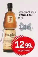 Condis Frangelico - licor d'avellanes oferta