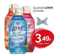 Condis Lenor - suavitzant 50 rentats oferta