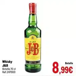 Makro J&b - whisky oferta