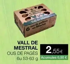 Plusfresc Mestral - vall de oferta