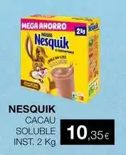 Plusfresc Nestlé - nesquik cacau soluble oferta