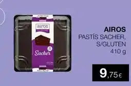 Plusfresc Airos - pastis sacher, s/ gluten oferta