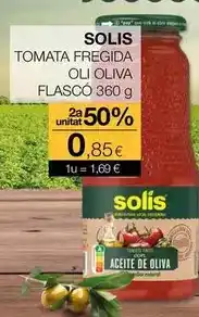 Plusfresc Solís - tomata fregida oli oliva oferta