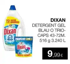 Plusfresc Dixan - detergente gel blau o trio- caps oferta