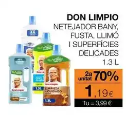 Plusfresc Don limpio - netejador bany, fusta, llimo i superficies delicades oferta