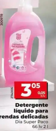 Dia Dia super paco - detergente liquido para prendas delicadas oferta