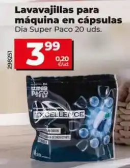 Dia Dia super paco - lavavajillas para maquina en capsulas oferta