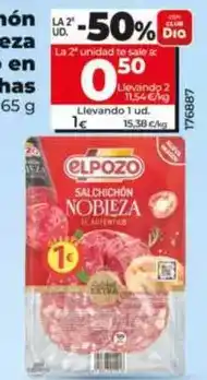 Dia Elpozo - salchichon nobleza clasico en lonchas oferta