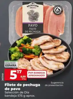 Dia Seleccion de dia - filete de pechuga de pavo oferta