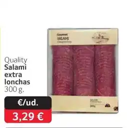 GM Cash & Carry Quality - salami extra lonchas oferta