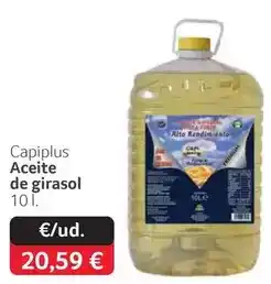 GM Cash & Carry Capiplus - aceite de girasol oferta