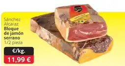 GM Cash & Carry Sánchez alcaraz - bloque de jamon serrano oferta