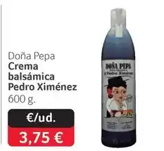 GM Cash & Carry Pedro ximénez - dona pepa crema balsamica oferta