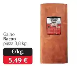 GM Cash & Carry Galno bacon pieza 3,8 kg oferta