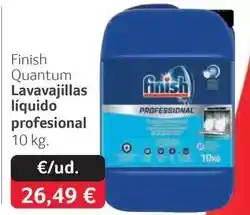 GM Cash & Carry Finish - quantum lavavajillas líquido profesional oferta
