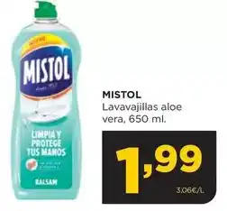 Mistol - lavavajillas aloe vera
