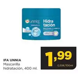 Alimerka Ifa unnia - mascarilla hidratación oferta