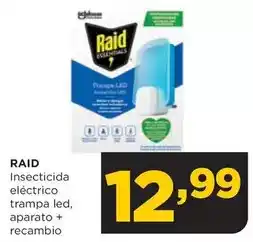 Alimerka Raid - insecticida eléctrico trampa led, aparato + recambio oferta