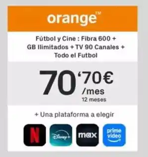 Orange - futbol y cine