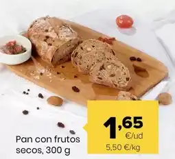 Autoservicios Familia Pan con frutos secos oferta