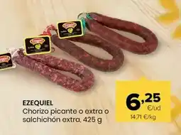 Autoservicios Familia Ezequiel - chorizo picante o extra o salchichon extra oferta
