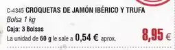 Abordo Croquetas de jamón ibérico y trufa oferta