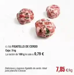 Abordo Ideal - figatells de cerdo oferta