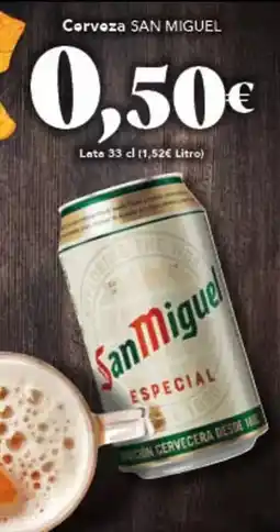 Gadis San miguel - cerveza oferta